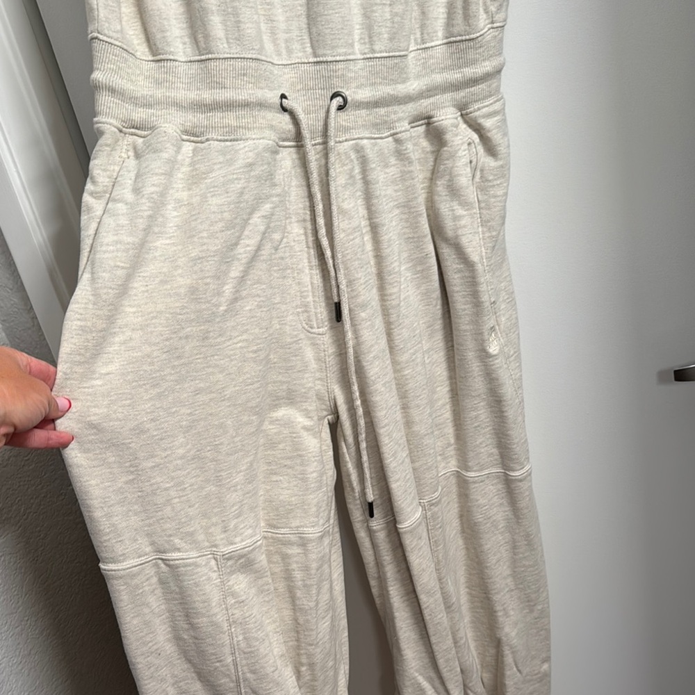FP Movement Cream Jumpsuit with Self-Tie Waist - Picture 4 of 8
